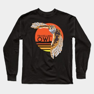 Travelling Owl Long Sleeve T-Shirt